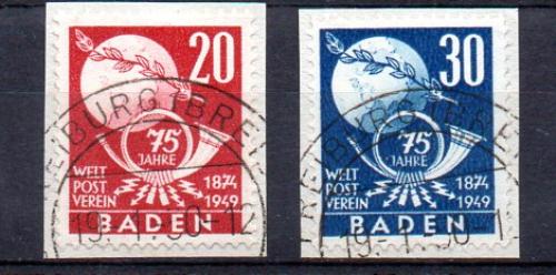 Baden Nº MIchel 56/57 (o)